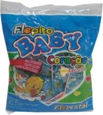 Pirulito Flopito baby Coracao 200G