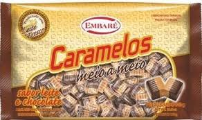 Caramelo meio a meio 840g