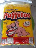 Salgadinho Puffitos 240G Fardo com 10 unidades