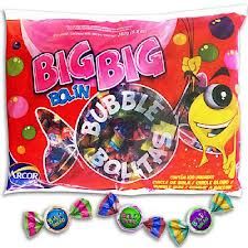 Chicle Big Big Bolitas 280g