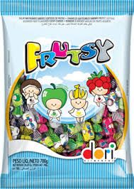 Bala Frutsy Frutas 600G